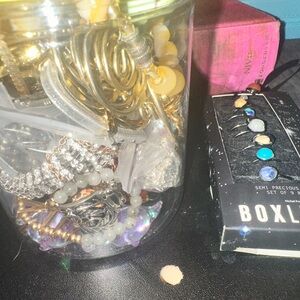 Mystery Jewelry Jar Mixed Metal FREE RING SET GIFT